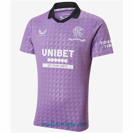 Thai Maillot du Rangers Third 2021 2022