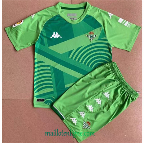 Thai Maillot de Real Betis Enfant Gardien de but Vert 2021 2022