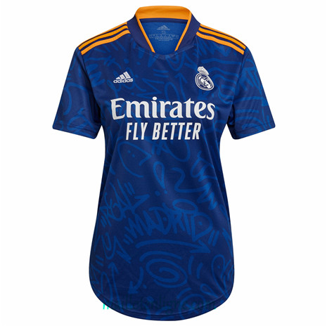 Thai Maillot du Real Madrid Femme Exterieur 2021 2022