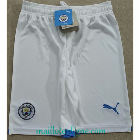 Thai Maillot du Manchester City Short Blanc 2021 2022