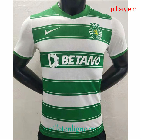 Thai Maillot du Player Sporting Lisbon Domicile 2021 2022