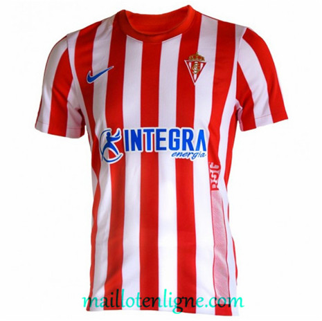 Thai Maillot de Sporting Gijon Domicile 2021 2022