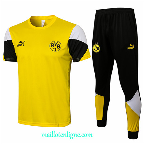 Thai Maillot de Ensemble Borussia Dortmund Training Jaune 2021 2022