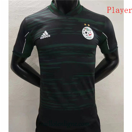 Thai Maillot Player Algérie Noir/Vert 2022