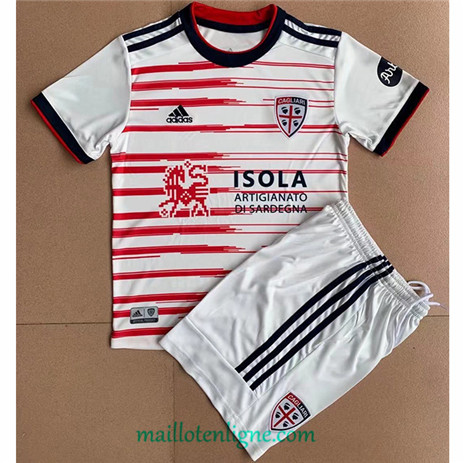 Thai Maillot Cagliari Enfant Exterieur 2021 2022