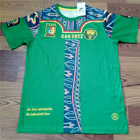 Thai Maillot Cameroun Special Edition Vert 2021 2022