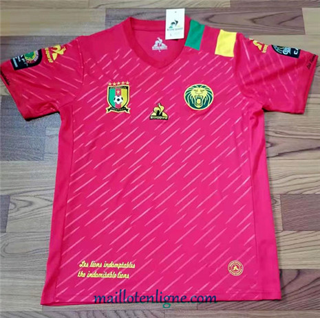 Thai Maillot Cameroun Signature Edition Rouge Fans 2021 2022