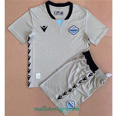 Thai Maillot Lazio Enfant Gardien de but Gris 2021 2022