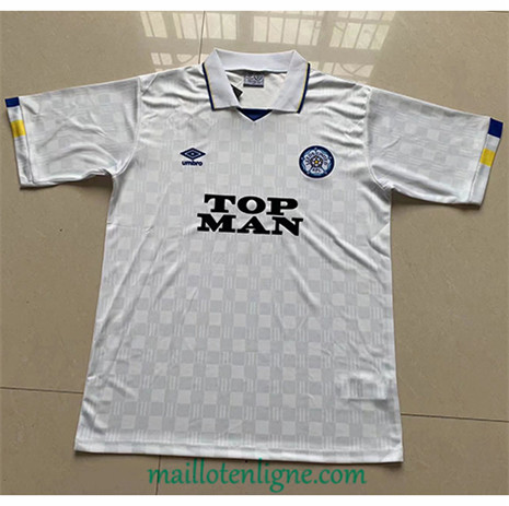 Thai Maillot Classic Leeds United Domicile 1989-91