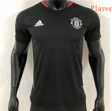 Thai Maillot Player Manchester United training Noir 2021 2022