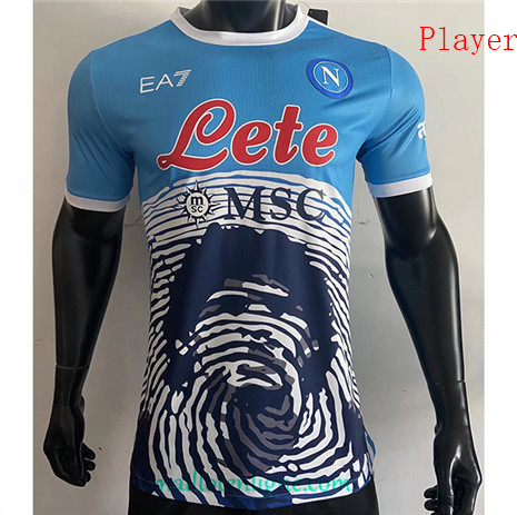 Thai Maillot Napoli Player special edition Bleu 2021 2022