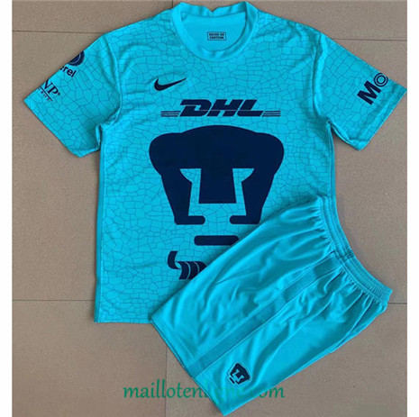 Thai Maillot Launch Pumas Enfant Bleu Vert 2021 2022