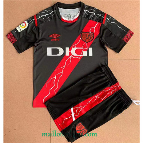 Thai Maillot Rayo Vallecano Enfant Exterieur 2021 2022