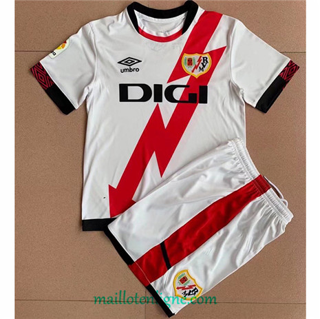 Thai Maillot Rayo Vallecano Enfant Domicile 2021 2022