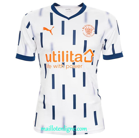 Thai Maillot Blackpool Exterieur 2022 2023 Q001