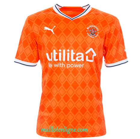 Thai Maillot Blackpool Domicile 2022 2023 Q002