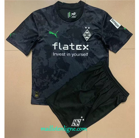 Thai Maillot Borussia Monchengladbach Exterieur Enfant 2022 2023 Q068