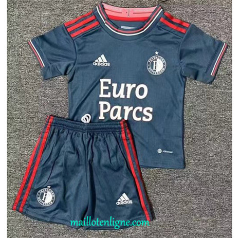 Thai Maillot Feyenoord Exterieur Enfant 2022 2023 Q073