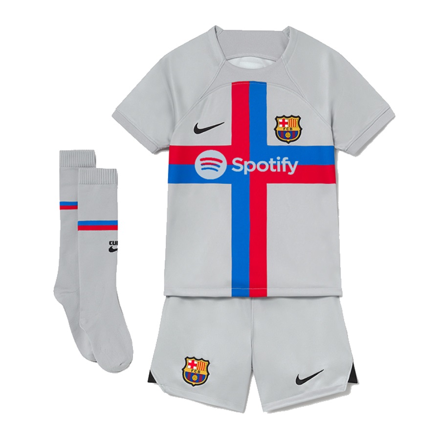 Thai Maillot Barcelone Exterieur Enfant 2022 2023 Q074