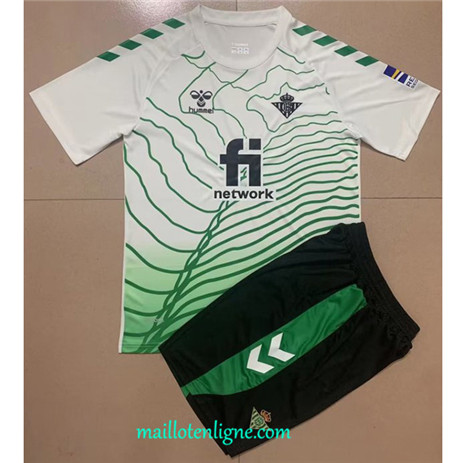 Thai Maillot Real Betis Enfant Training Blanc 2022 2023 Q086