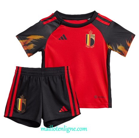 Thai Maillot Belgique Domicile Enfant 2022 2023 Q101