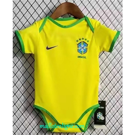 Thai Maillot Brésil baby Domicile 2022 2023 Q104