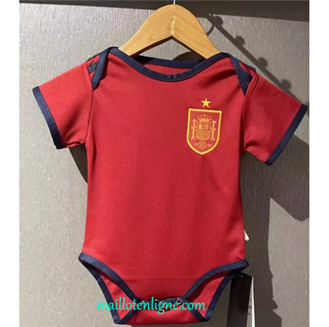 Thai Maillot Espagne baby Domicile 2022 2023 Q109
