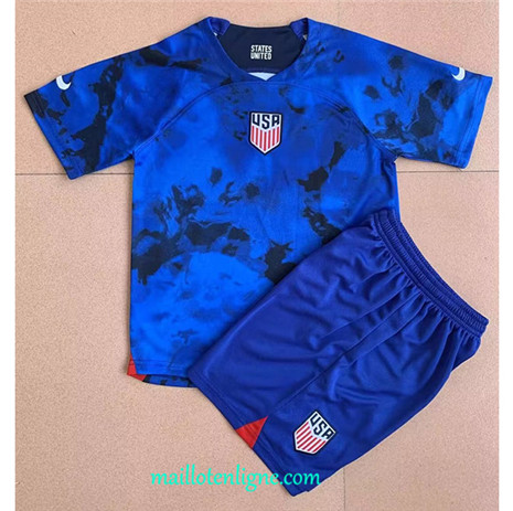 Thai Maillot États-Unis Enfant Exterieur 2022 2023 Q110