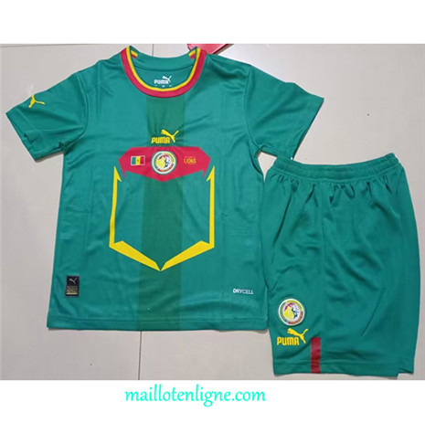 Thai Maillot Sénégal Exterieur Enfant 2022 2023 Q125