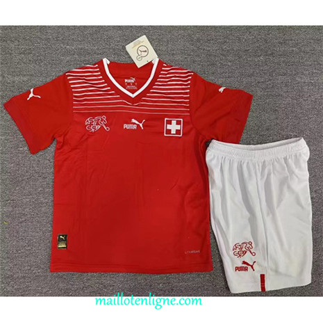 Thai Maillot Suisse Enfant Domicile 2022 2023 Q126