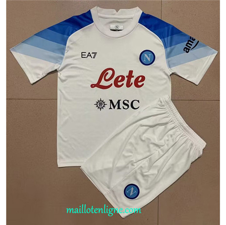 Thai Maillot Naples Exterieur Enfant 2022 2023 Q144