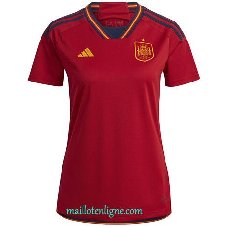 Thai Maillot Espagne Femme Domicile 2022 2023 Q159