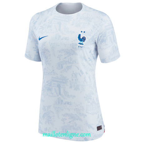 Thai Maillot France Femme Exterieur 2022 2023 Q163