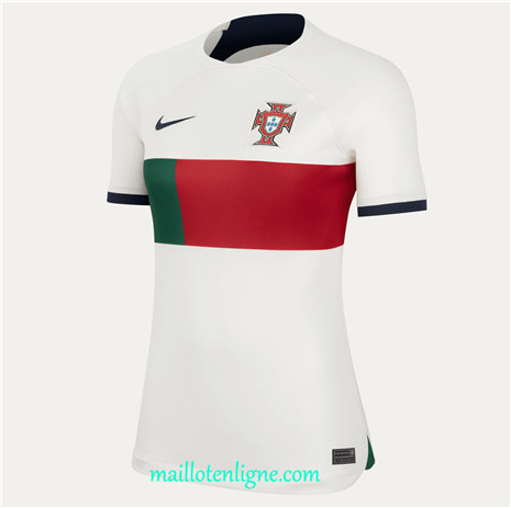 Thai Maillot Portugal Femme Exterieur 2022 2023 Q167