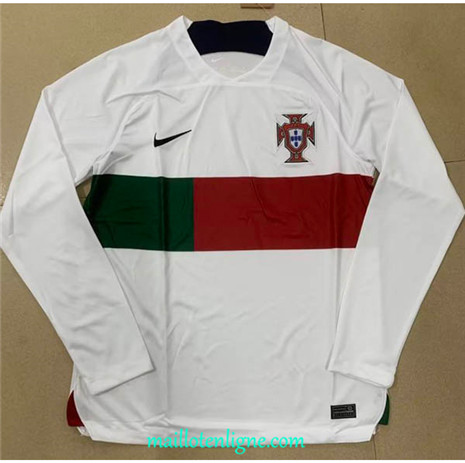 Thai Maillot Portugal Exterieur Manche Longue 2022 2023 Q220