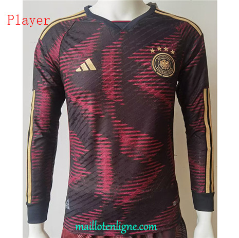 Thai Maillot Player Allemagne Exterieur Manche Longue 2022 2023 Q234