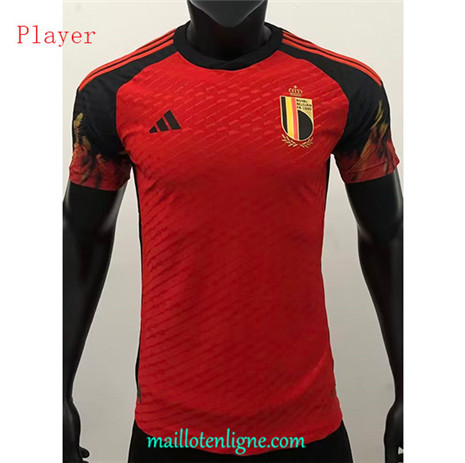 Thai Maillot Player Belgique Domicile 2022 2023 Q241