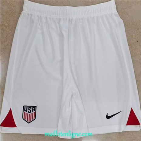 Thai Maillot Etats-Unis Short Domicile 2022 2023 Q313