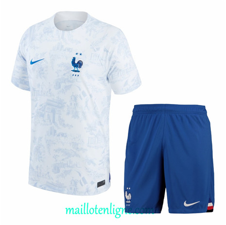 Thai Maillot France Enfant Exterieur 2022 2023 Q326