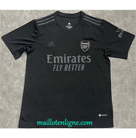 Thai Maillot Arsenal Noir 2022 2023