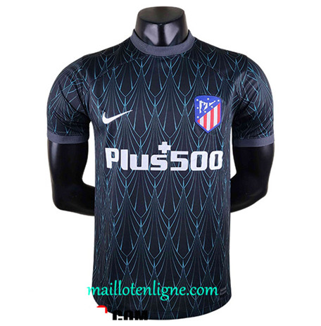 Thai Maillot Entrainement T-Shirts Atletico Madrid Noir 2022 2023