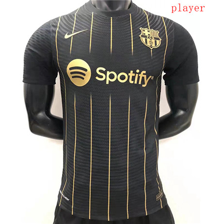 Thai Maillot Player Barcelone Noir 2022 2023