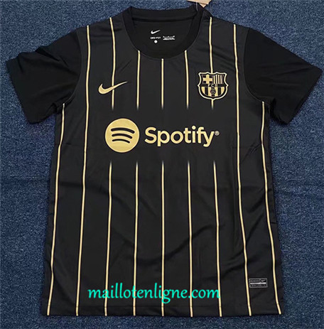 Thai Maillot Barcelone Noir 2022 2023