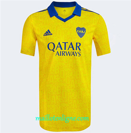 Thai Maillot Boca juniors Jaune 2022 2023