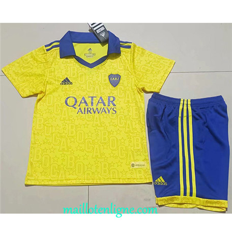 Thai Maillot Boca juniors Enfant Jaune 2022 2023