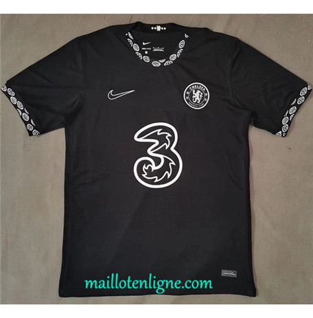 Thai Maillot Chelsea Entrainement Noir 2022 2023