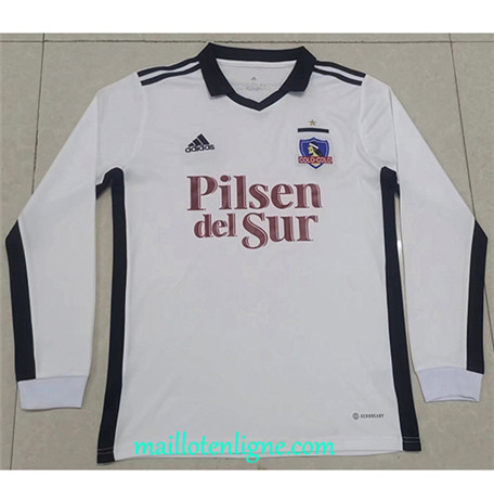 Thai Maillot Colo Colo FC Domicile Manche Longue 2022 2023