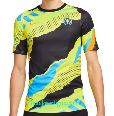 Thai Maillot Inter Milan Pré-Match Noir 2022 2023