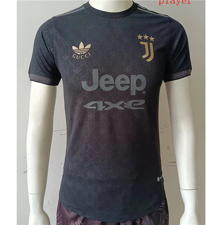 Thai Maillot Player Juventus Noir 2022 2023