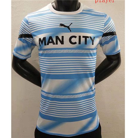 Thai Maillot Player Manchester City pre-match 2022 2023